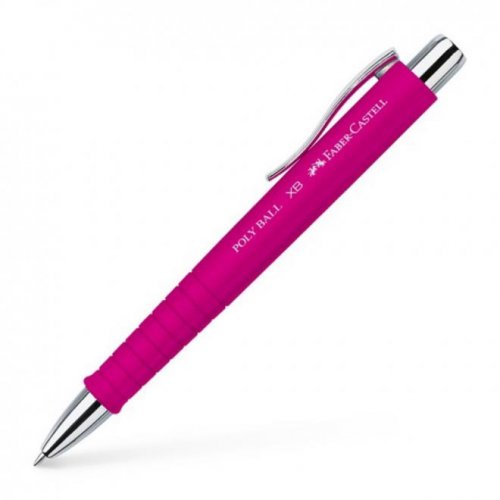 Στυλό Poly ball XΒ Pink 241128 Faber Castell