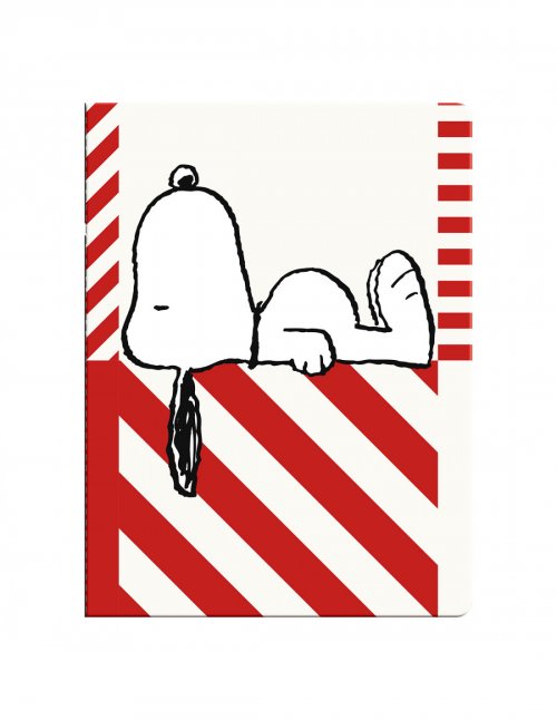       Νέο  Premium Paper Τετράδιο Μαλακό Snoopy 15*20SPY19-4