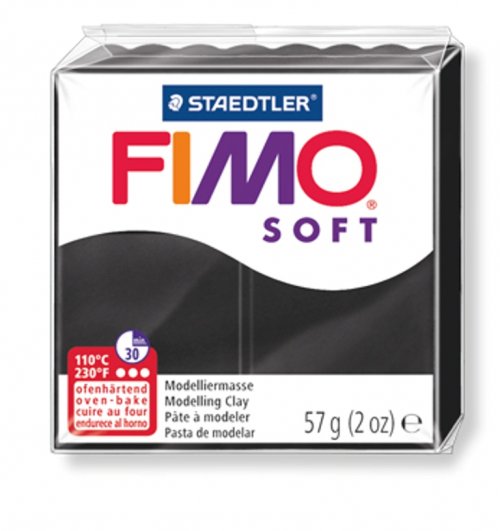 Staedtler Fimo Soft I Black 57gr