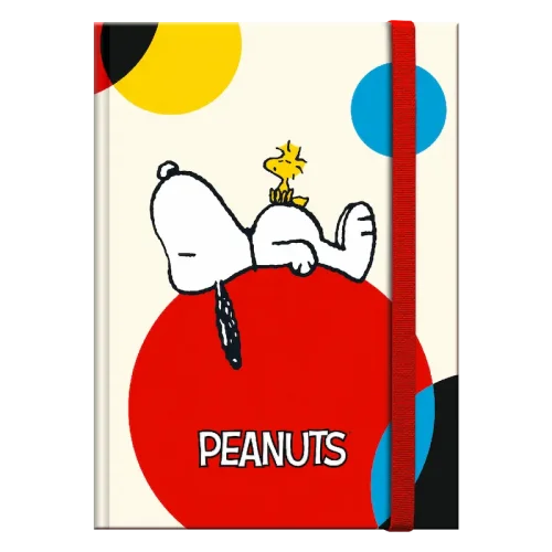 Μικρό σημειωματάριο με σκληρό εξώφυλλο – Snoopy Colorfull