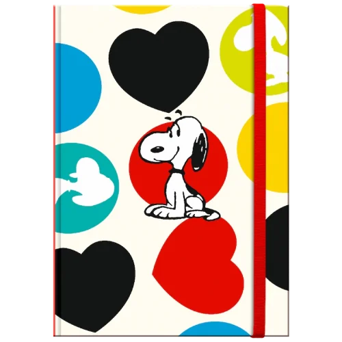 Σημειωματάριο με σκληρό εξώφυλλο – Snoopy Pastel/SPY-17-06
