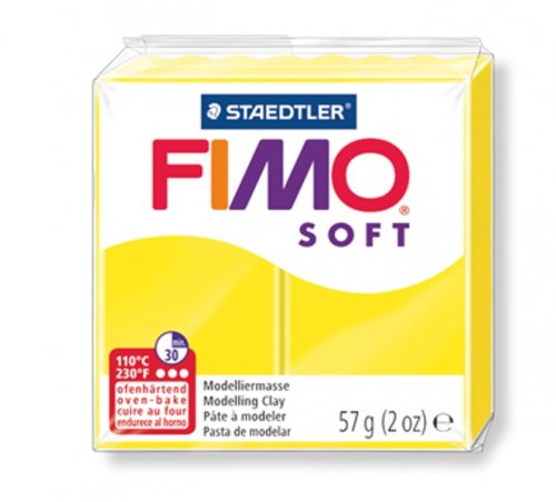 Staedtler Πηλός Fimo Effect Soft lemon 57gr  8020-10  