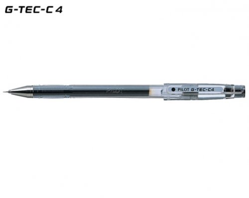  Pilot Στυλό Gel 0.4mm με Μπλε Mελάνι G-Tec-C4 Blue