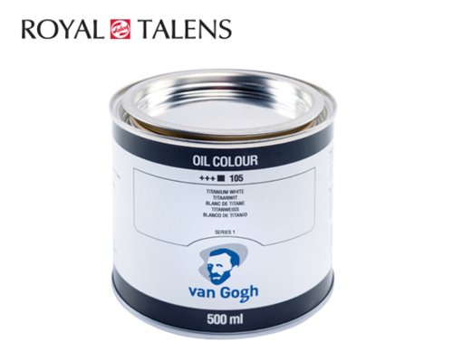 Λαδόχρωμα Van Gogh Titanium White Talens 500 ml