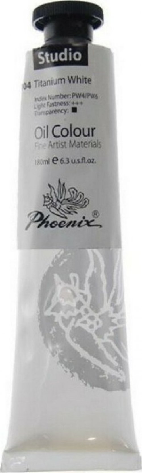 Phoenix χρώμα λαδιού titanium white 180ml