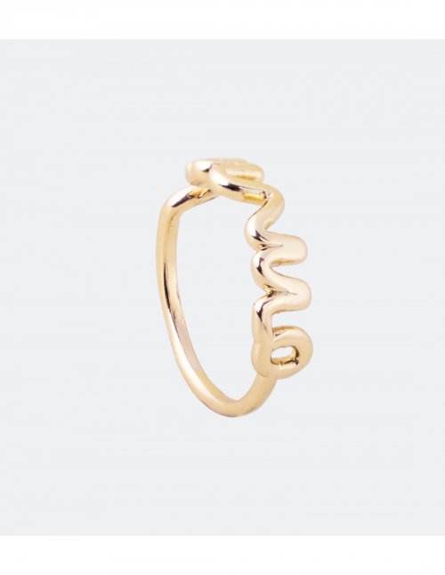 Δαχτυλίδι Omm Χρυσό Νο16 Anekke - υλικό Ατσάλι- 