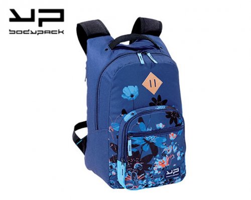 Bodypack Σχολική Τσάντα Πλάτης Γυμνασίου - Λυκείου σε Μπλε χρώμα Μ31 x Π24.5 x Υ47cm