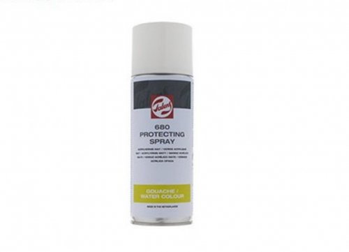680 Protecting Spray Βερνίκι Διαφανές Τέμπερας & Ακουαρέλλας 150ml 