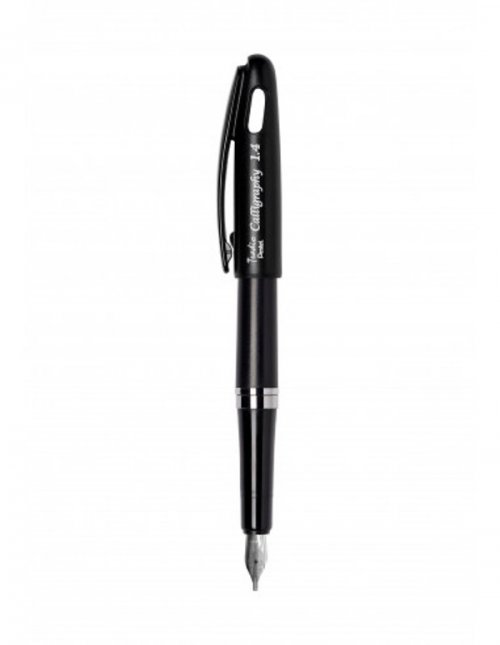 Πένα Καλλιγραφίας Tradio Calligraphy Pentel Λεπτή 1,4mm, Χρώμα Μαύρο